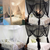 Multi-color Four Corner Mosquito Net Polyester Mesh Fabric Easy to Assemble Court Mosquito Net