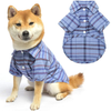 Plaid Dog Shirt, Cute Puppy Polo T-Shirt, Soft Pet Colthes Boy for Small Medium Large Dogs