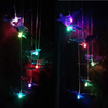 ME9UE Solar Butterfly Wind Chimes, Outdoor Waterproof Mobile Romantic LED Multi Color-Changing Solar Sensor Powered Lights for Home, Yard, Night Garden, Party, Valentines Gift, Festival Decor