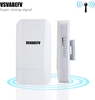Wireless WiFi Bridge 300Mbps 2.4G Long Range Point to Point Outdoor Waterproof CPE Router with 14 dbi High Gain Antenna Ethernet Port for PTP PTMP