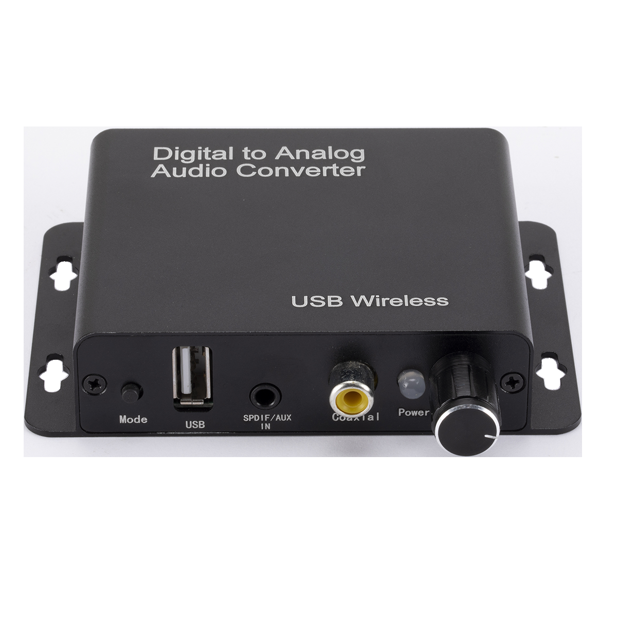 Mnnwuu Digital Fiber Coaxial to Analog RAC AUX 3.5 Bluetooth 5.0 Receiver Signal Adapter Converter with USB Port for Headphone Speaker Audio U Disk
