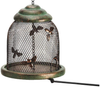 Two's Co Beehive Bird Feeder with Extendable Perch - Resin/Iron