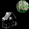 Acrylic Window Bird Feeder with Strong Suction Cups,Hummingbird Feeders for Outdoors,Easy to Clean