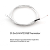 ZZHXSM 4pcs 100K Ohm 3950 Thermistor Temperature Sensor 24V 1m 3D Printer Accessories NTC