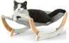 FUKUMARU Cat Hammock - New Moon Cat Swing Chair, Kitty Hammock Bed, Cat Furniture Gift for Your Small to Medium Size Cat or Toy Dog