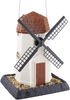 North States Village Collection School House Birdfeeder: Easy Fill and Clean. Squirrel Proof Hanging Cable included, or Pole Mount (pole sold separately). Large, 5 pound Seed Capacity (9.5 x 10.25 x 13.25, Red)