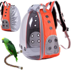 HUO ZAO Bird Carrier Backpack, Bird Backpack with Standing Perch and Pads