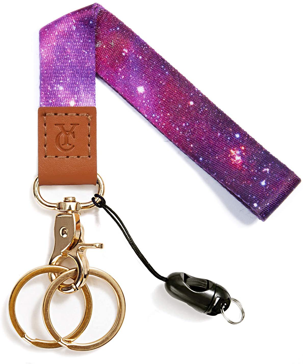 COOKOOKY Wrist Lanyards Key Chain Holder Premium Quality Wristlet Lanyard  Keychain for Women