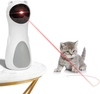 EverWin Cat Laser Toy Automatic, Interactive Laser Pointer Cat Toy for Indoor Cats Kittens Dogs-USB Charging/Battery Powered, 5 Random Pattern, Automatic On/Off and Silent, Fast/Slow Mode
