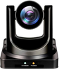 AVKANS NDI Camera, 20X Broadcast Live Streaming PTZ Camera for Church and Live Production, NDI HX 4.0(Black)