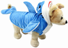 Mogoko Funny Dog Cat Shark Costumes, Pet Halloween Christmas Cosplay Dress, Adorable Blue Shark Pet Costume,Animal Fleece Hoodie Warm Outfits Clothes (L Size)