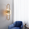 Crystal Modern Wall Lamps LED Wall Sconces Bedroom Dining Room Copper Wall Light 220-240V 5 W