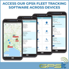 GPSit Vehicle Asset GPS Tracking Device and Commercial Software for Fleet, Cars, Trucks, Vans – Hard-Wired Tamper Resistant LTE Technology – Bluetooth-Enabled for Vehicle Sensors