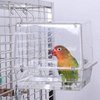 KinTor Bird Bath No-Leakage Design Bird Bathtub Show for Most Birdcage