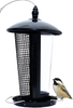 Wild Bird Feeder Attract More Birds Perfect for Garden Decoration, Great Bird Feeders for Small Birds and Medium Size, Easy to Clean and Fill Bird Feeder Hanger Included Great Gift & Fun Idea! (Black)