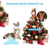 SOKER Cat Toys, Interactive Cat Toy Automatic Electric Butterfly 360° Rotating Kitten Toy for Indoor Cats, with 2 Butterfly Replacements