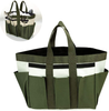 Portable Gardening Tote Bag Oxford Garden Tool Storage Bag Lawn Garden Grow Bags for Planting Resistant Durable Home Accessories Organizer with Pockets Heavy Duty Indoor and Outdoor Gardening Bag