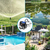 Lawn Sprinkling Pump 1.6HP, Stainless Steel Electric Water Pump Garden Shallow Well Pump Lawn Sprinkling Booster Pump Water Transfer for Garden Water Transport Irrigation