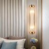 Crystal Creative Modern Nordic Style LED Wall Lights Living Room Bedroom Steel Wall Light 110-240 V