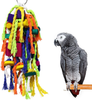 Rypet Large and Small Parrot Chewing Toys - Parrot Cage Bite Toys Wooden Block Tearing Toys for Conures Cockatiels African Grey and Other Amazon Parrots