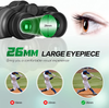 10×50 Binoculars for Adults, HETEKAN Professional HD Binoculars with Clear Low Light Vision Daily Waterproof BAK4 Prism FMC Large View Eyepiece Binoculars for Bird Watching Hunting Travel Game