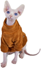 DUOMASUMI Sphynx Cat Clothes Elegant Warm Cat Sweater Fashion Comfort Winter Cat Apparel Cat Clothes for Sphinx, Cornish Rex, Devon Rex, Peterbald,Abbey