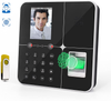 JIAN BOLAND Time Clocks for Employees Small Business Biometric Face Recognition Attendance Terminal Clock Machine Fingerprint Checking-in Recorder USB Download Data No Monthly Fee
