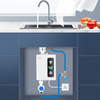 Electric Water Heater Instant Heating Free Water Storage for Bathroom