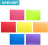 Neewer 14 Pieces Flash Lighting Gel Filter Kit with 7 Different Colors - 11x8.6 inches Transparent Color Correction Lighting Film Plastic Sheets