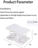 2psc Tissue Box Spring Support Automatic Lifting Tissue Spring Bracket Spring Holder，Car Driving Safety Accessories，Conducive to Safe Driving and Convenient for Kitchen and Office Room