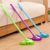 Telescopic Rod Mop 180 Degree Rotatable Adjustable Triangle Cleaning Mop Cloth
