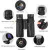 10x42 Binoculars for Adults/HD Binoculars for Hunting Bird Watching Travel Sports and Stargazing/Fog and Waterproof Binoculars/with 23mm Big Eyepiece BAK4 FMC Lens Gift Box+Adapter+2 Outdoor Bags