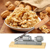 8MILELAKE Desktop Wood and Metal Walnut or Pecan Heavy Duty Nut Cracker Gadget Tool for Hazelnuts,Almond,Walnut,Brazil Nut