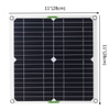 200W Solar Panel Kit 12V Battery Charger 10-50A Controller for Ship Motorcycles Boat