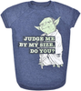 Star Wars for Pets Judge Me by My Size, Do You? Dog Tee | Star Wars for Pets Dog Shirt for X-Small Dogs, Gray | Soft, Cute