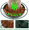 Uswanderers Bird Feeder for Outside,Bird Feeder with Steel Hanger Waterproof Great for attracting Wild Birds,Squirrel Proof Bird feeders,Bird Feeder for Small Birds,0.8lb Bird Seed Capacity.Green