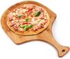 Bamboo pizza peel, Wood Serving Pan, Cheese and Charcuterie Boards, Pizza Board Pizza Paddle Cutting Board with Handle for Baking Pizza, Bread, Cutting Fruit, Vegetables, Cheese and Serving board