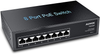 Aumox 18-Port Gigabit Network Unmanaged Switch, 16-Port PoE with 2 Uplink Gigabit Ports, 250W Built-in Power, Metal Casing and 19-inch Rackmount, Traffic Optimization, Plug and Play(SG518P)