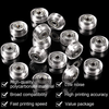 16 Pieces 3D Printer Polycarbonate Pulley 3D Printer Wheels 625zz Pulley Linear Bearing Compatible with Creality CR10, Ender 3, Anet A8 3D Printer Accessories