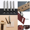 Dorhui 372 Pieces Leather Crafting Tools,Leather Tools Leather Working Tools and Supplies, Leather Craft Stamping Tool, Prong Punch, Hole Hollow Punch, Matting Cut for DIY Leather Artworks
