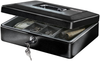 SentrySafe CB-12 Cash Box with Money Tray and Key Lock 0.21 cu Feet, Black