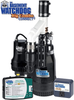 THE BASEMENT WATCHDOG Big Combo CONNECT Model CITS-50 1/2 HP Primary and Battery Backup Sump Pump System with Smart WiFi Capable and 24 Hour a Day Monitoring Controller