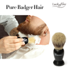 Men's Razor Luckyfine Hair Cutter Shaving Kit Professional Barber Razor Shaving Brush Traditional Safety Razor
