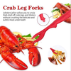 Crab Crackers and Tools Lobster Crackers 2 Nut Crab Crackers 2 Lobster Crab Leg Sheller 2 Crab Leg Forks/Picks 2 Seafood Scissors