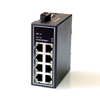 WIWAV WDH-8GT-DC 10/100/1000Mbps Unmanaged 8-Port Gigabit Industrial Ethernet Switches with DIN Rail/Wall-Mount (UL Listed, Fanless, -30°C~75°C)