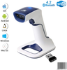 ScanAvenger Wireless Portable 1D With Stand Bluetooth Barcode Scanner: 3-in-1 Hand Scanners -Vibration, Cordless, Rechargeable Scan Gun for Inventory Management - Handheld, USB Bar Code EAN-UPC Reader