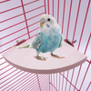 LSSH Bird Perch Platform Stand，Wood Perch Bird Platform Parrot Stand Playground Cage Accessories for Small Anminals Rat Hamster Gerbil Rat Mouse Lovebird Finches Conure Budgie Exercise Toy