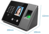 biometric time clock Time Clock with Finger Scan Time Clock Face Recognition Time Attendance Machine Network Model Fingerprint Recognition Work Punch Card Chinese and English Version Employee Checking