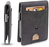 TRAVANDO Money Clip Wallet"RIO" - Mens Wallets slim Front Pocket RFID Blocking Card Holder Minimalist Mini Bifold Gift Box