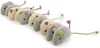 SmartyKat Skitter Critters Plush Catnip Mice Cat Toy Value Pack, Set of 10